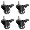VIVO 2 inch M10 Threaded Locking Casters, Heavy Duty Replacement