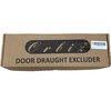 Door Draft Excluder Black Draft Excluder for Doors Adjustable Double