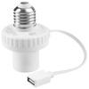 UYODM Lamp Socket Power Adapter for Wyze Cam v3/v4/v3 Pro/OG,Wyze