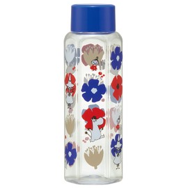 Skater PDH4 Moomin Water Bottle, 11.8 fl oz (350 ml), Easy to Hold Hexagon
