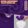 EXPAWLORER Soft Dog Bathrobe with Hood, Super Absorbent & Quick-Drying