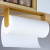 YIGII Adhesive Paper Towel Holder Under Cabinet - Single Hand