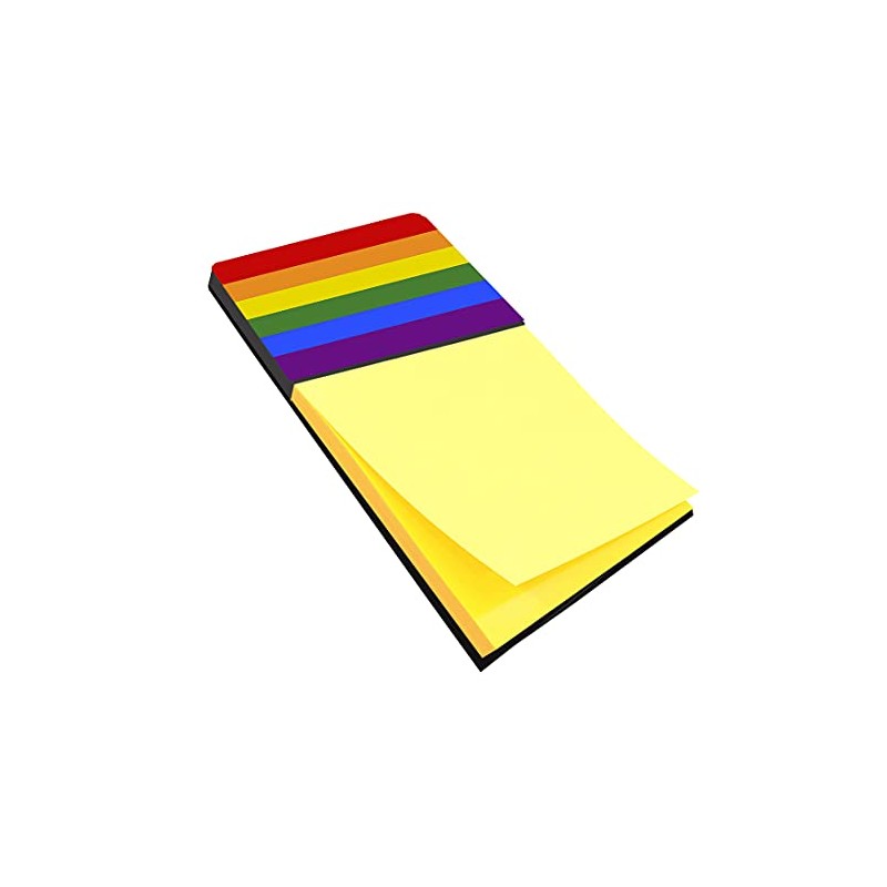 Caroline's Treasures Gay Pride Sticky Note Holder