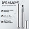 MOTIBACK Eyebrow Pencil, Multi-Fork Brush Tip Eyebrow Pen, Brown Eyebrow