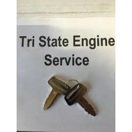 Kubota GENUINE KUBOTA  IGNITION KEY SET (2PC.) PART # RC101-53630 D1005 D1105 D722 D905