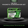 SWANLAKE 86PCS Magnetic Screwdriver Set,Includes Slotted/Phillips/Torx Mini Precision Screwdriver, Replaceable