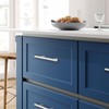 NISUOIEN 40 Pack Kitchen Cabinet Handles Drawer Pulls Brushed Nickel
