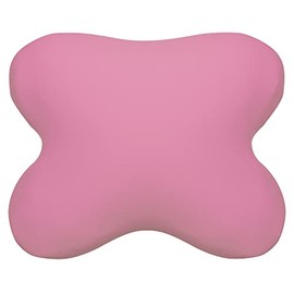 Edda Lux Cover suitable for Tempur Ombracio sleeping pillow, 60/56 x 50/48 cm, dimensionally retaining jersey pillowcase for butterfly pillows, made of 100% cotton, in flamingo