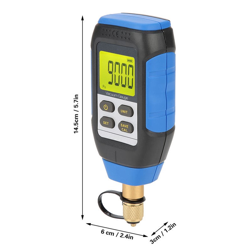VMV-1 High Precision Digital Vacuum Gauge for Atmospheric Environment 0-50°C