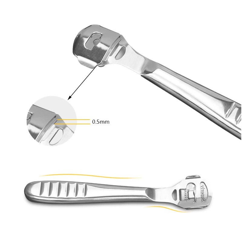 Callus Slicer Set, Foot Care Set, Stainless Steel Callus Remover