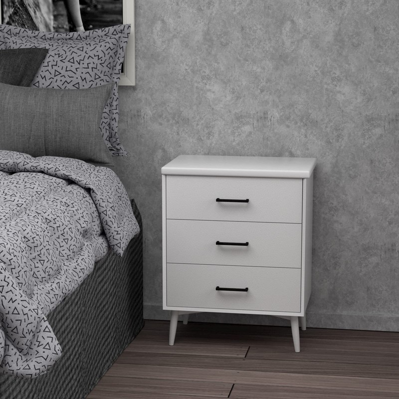 goldenwarm 5 Pack 128mm Black Drawer Handle Kitchen Cabinet Handle