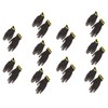 10 Pairs Safety Work Gloves PU Coated Static Proof Nylon