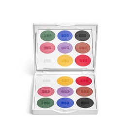 3INA MAKEUP - The Color Palette - Iconic Numbers - Multicolored Eyeshadow Palette with Buildable Longwearing Shades - Multicolour Eyeshadows with Satin Matte & Shimmer Finishes - Vegan - Cruelty Free