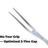 Granny Fork, 10 in 2-Tine 420 Stainless Steel Cooking Fork