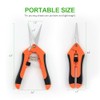 HOMEANING 1PC Pruning Shears,Trimming Scissors, Blades Gardening Hand Pruning Snips