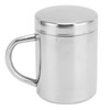 Tea Cup Portable 304 Stainless Steel Water Cup with Lid