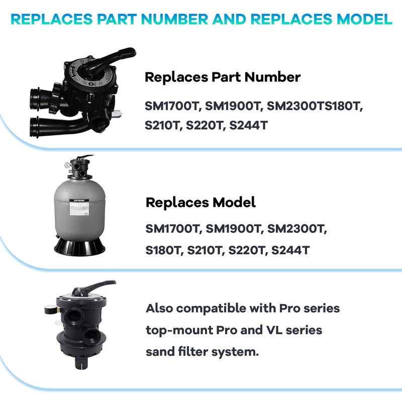 Spider Gasket Kit Pool Sand Filter Valve Seal Gasket Parts