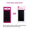 Eyelash Extensions Individual Lashes 0.05 D curl 15-20mm Mix Classic