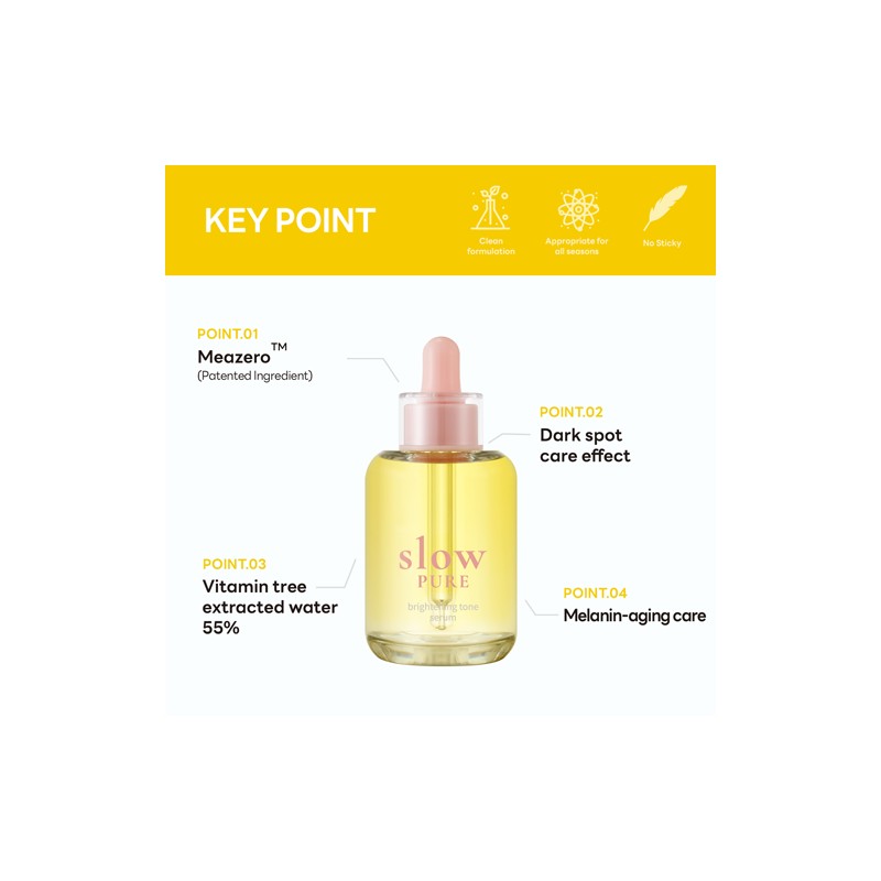 slowpure [slowpure]Brightening Tone Serum 50ml