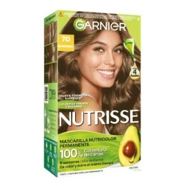Tintura Garnier Nutrisse Tono 70 Almendra Capilar Permanente