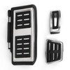 Foot Pedal Set Accelerator Brake Footrest Pads Anti Skid Rubber