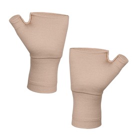 Mikinona 1Pair Compression Gloves for Wrist Relief Breathable Moisture Wicking Support for Carpal Tunnel Sports Daily Use