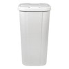 Hefty HFT-2166000-4 53-qt. Touch Lid Wastebasket, White