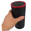 FUNOMOCYA Car Trash Can with Design and Separate Compartments for