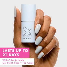 Olive & June Gel Polish | Longest-Lasting Formula | Up to 21 Days of Wear | Damage-Free Removal | Salon-Quality Manicure, Pedicure at Home | Vegan, HEMA-Free, Cruelty-Free | BP