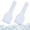EODKSE Freezer Ice Scraper Set - 2 Plastic Ice Scrapers