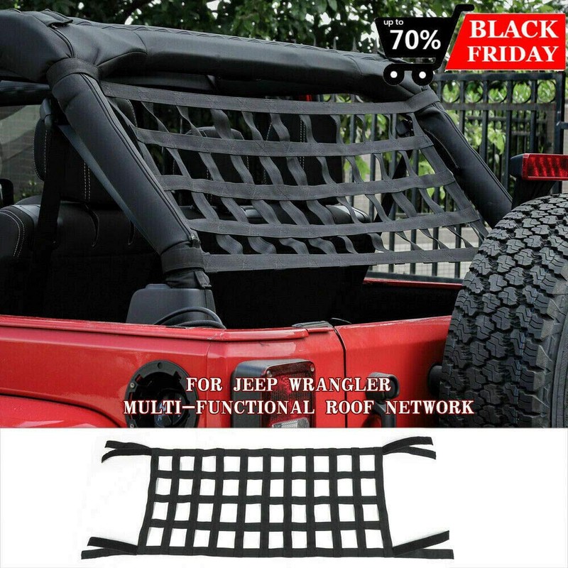 LanCo Heavy Duty Roof Net Car Hammock for Soft Daybed