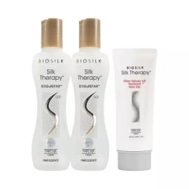Silk Therapy 실크테라피 본드 앤 리페어 헤어 에센스 130ml 2개+트리트먼트 100ml Silk Therapy Bond & Repair Hair Essence 130ml 2pcs+Treatment 100ml [Single item]