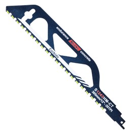 Stone Reciprocating Saw Blade, Reciprocating Saw Blade for Aerated Concrete, Brick, Concrete, Cement Panels, Concrete, Saw Blade Length 305 mm, Reciprocating Saw Blade Brick for Most Common