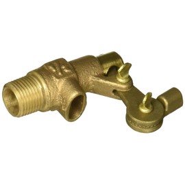 URREA 04N.13 Válvula Flotador Compacta para Tinaco 1/2“, Válvula de Llenado para Tinaco, Bronce