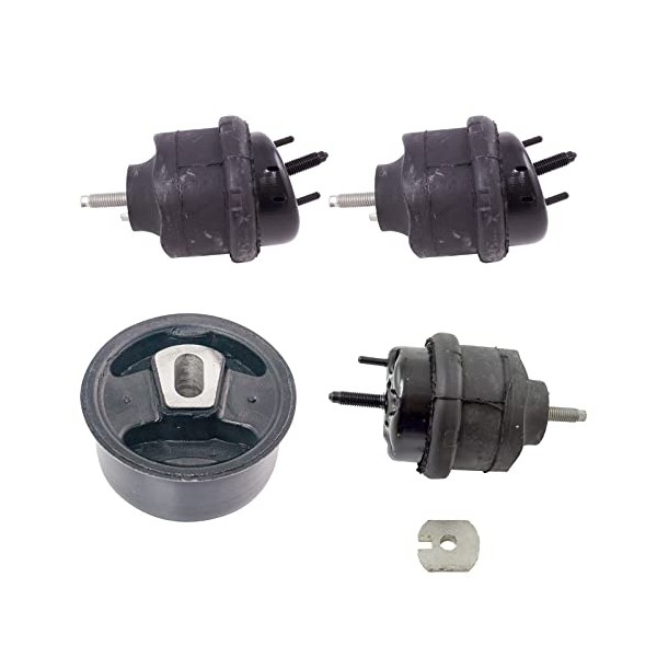 TRQ TRQ 4 Piece Engine & Transmission Mount Kit Set
