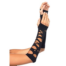 Leg Avenue 2671 - Distressed Armwarmers, EinheitsgrÃ¶Ãe, Schwarz