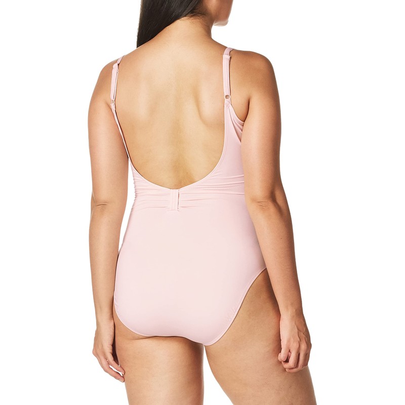 Danskin Mujer Cami Leo, Theatrical Rosado, L