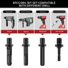 FENGCHUANG 2pcs 32 mm Wood Splitter Drill Bit Set with