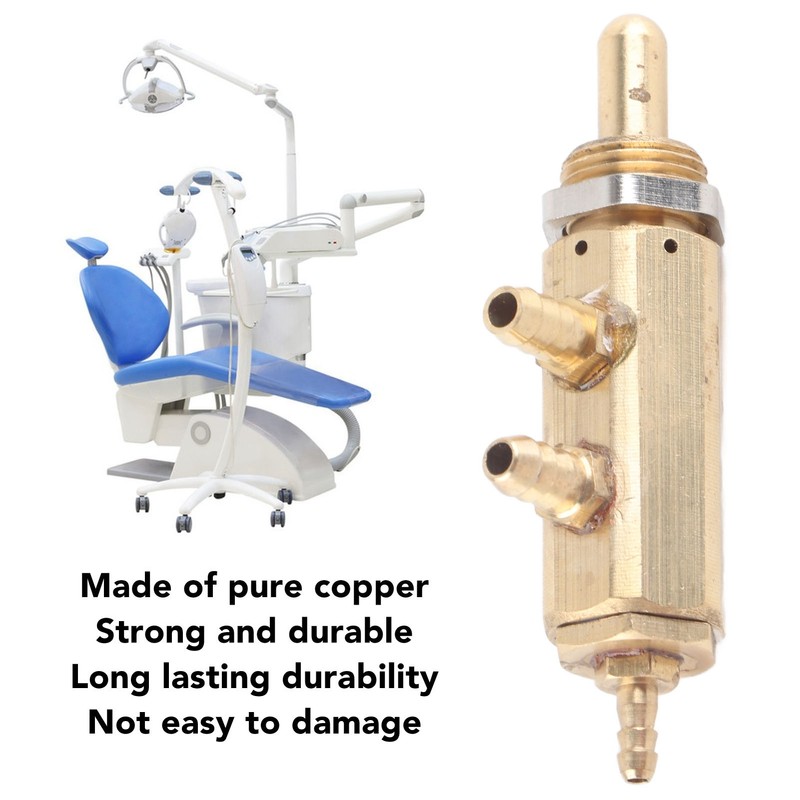 3 Holes Dental Chair Unit Standard Foot 3mm 5mm Valve
