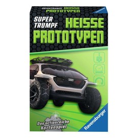 Ravensburger Card Game, Supertrumpf Hot Prototypes 20694, Quartet and Trump Game for Technology Fans from 7 Years