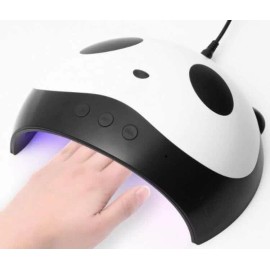 Panda Lámpara Uv Led Para Uñas Panda 8 Focos 36w.dama Manicure