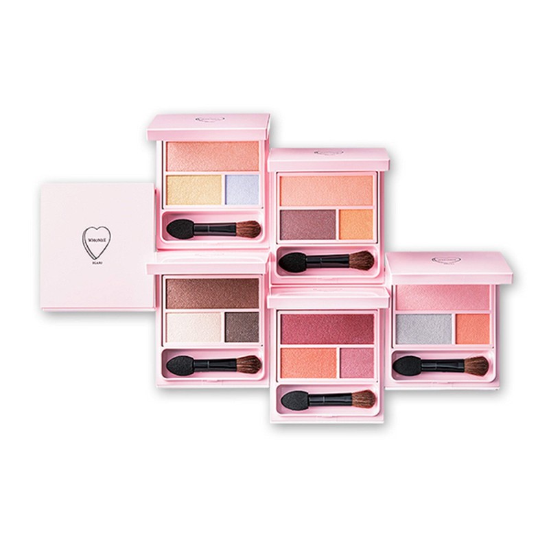 WHOMEE #WHO Eyeshadow Palette Yellow Blue 1pc (x1)