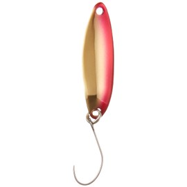 Shimano TR-0019 Spoon, Cardiff, Slim Swimmer, 0.1 oz (2.5 g), Red Gold, 61T