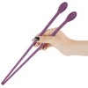 Carrotez Silicone Cooking Chopsticks, Long (12 inch) Reusable Chopsticks for