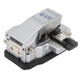 Tgoon Optic Cutter Fiber Cleaver , Professional Long Service Life Optic Fiber Cleaver Accurate 3 in 1 0 . 5 ° Cutting Angle Tungsten Steel Blade Practical for Industry Cutter Tool