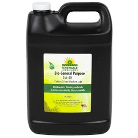 Renewable Lubricants Bio-General Purpose Cut 40 Oil, 1 Gallon Jug