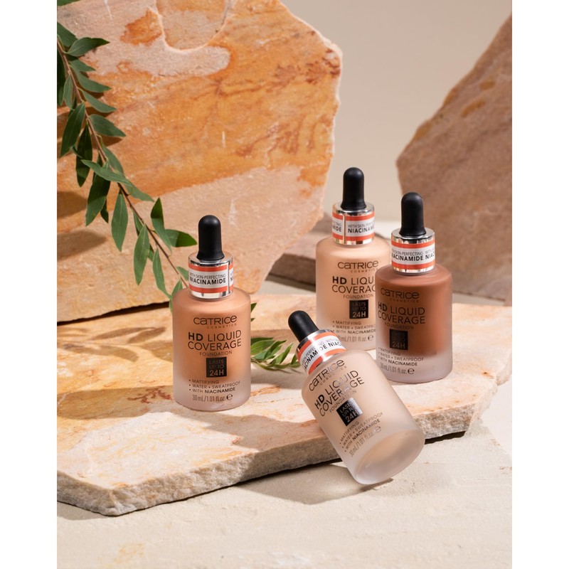 Catrice | HD Liquid Coverage Foundation | 24H Wear, Matte