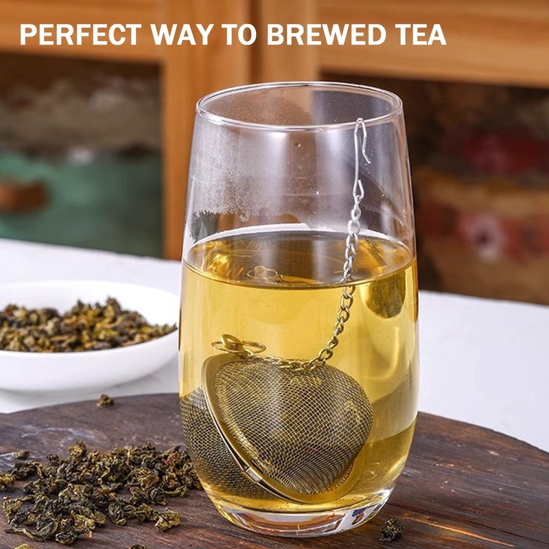 CIXLOGIC 2pcs Stainless Steel Tea Strainer Infuser Balls Fine Mesh