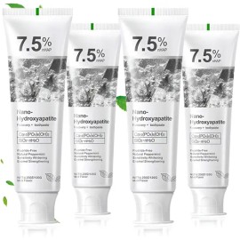 Hydroxyapatite Toothpastes For Enamel Protection 4pcs                                                                                                 