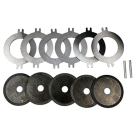 JEENDA AM148465 Wet Brake Disk Kit Compatible with John Deere Gator XUV625i, XUV825E, XUV825i, XUV825M, XUV825M S4 XUV835E XUV835M XUV835R XUV855D XUV855E XUV855M XUV855M S4 XUV865E XUV865M XUV865R